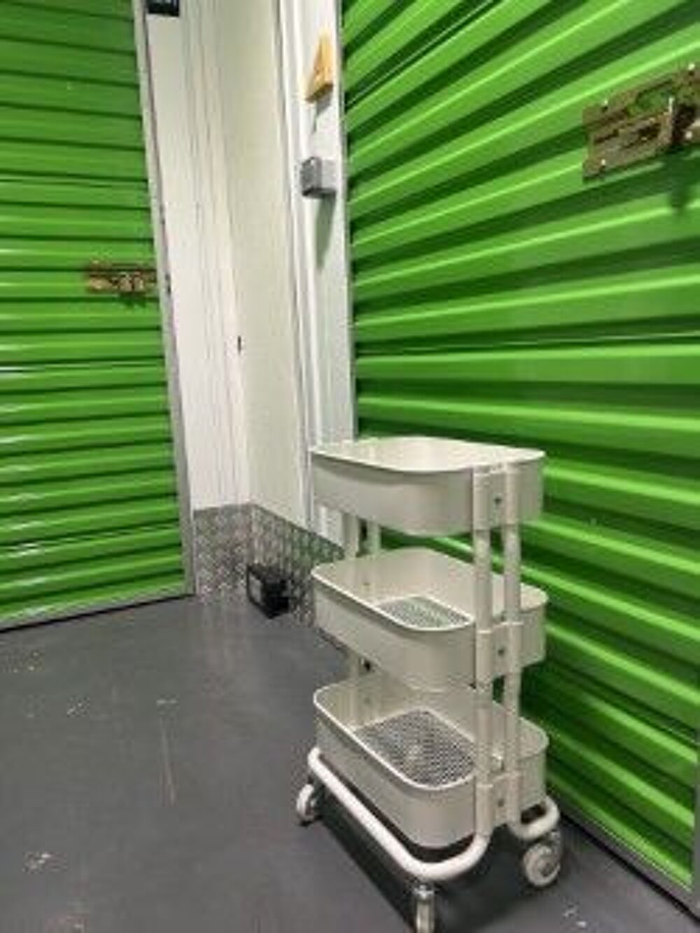 Chariot IKEA R&Aring;SKOG blanc ? &Eacute;tat neuf Meubles
