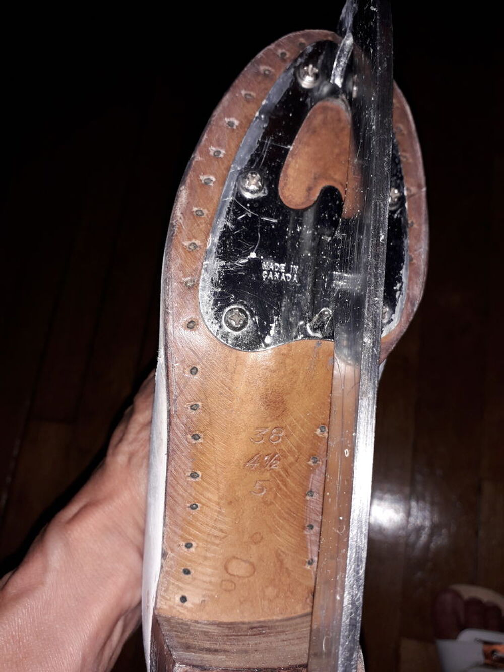 Une paire de patin &agrave; glace Sports