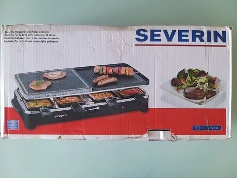 Raclette-gril avec pierre de cuisson naturelle Severin 30 Roanne (42)