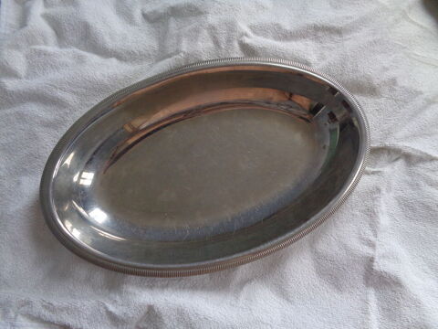  Plat creux (ou panière) en inox brillant 10 Le Coteau (42)