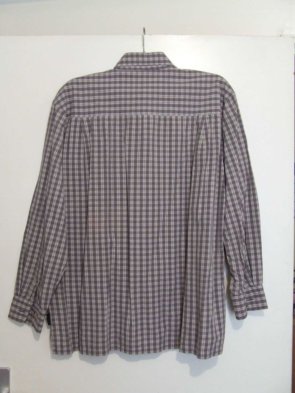 Chemise &agrave; carreaux marron, WANNABEE de Go Sport, Taille M Vêtements