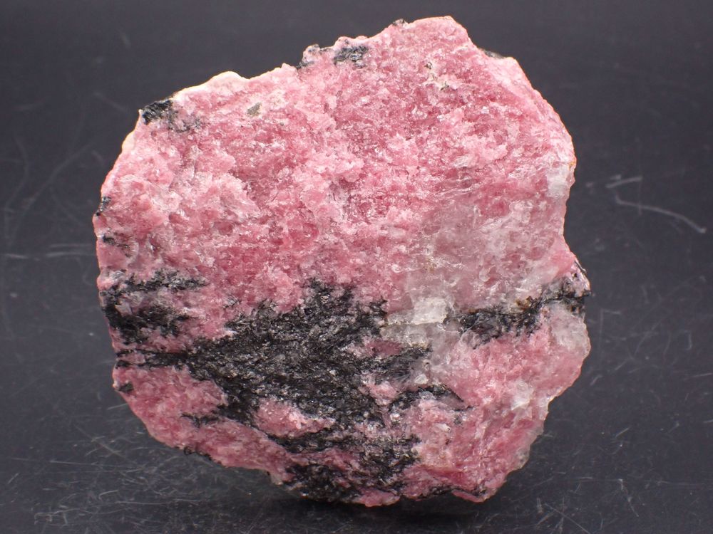 Rhodonite &amp; Franklinite &amp; Quartz Franklin New Jersey USA 