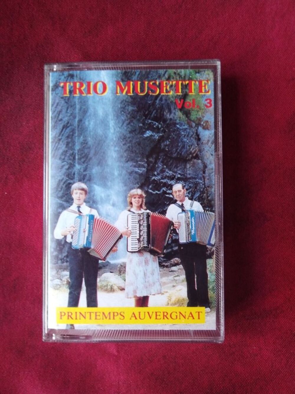 Cassette audio trio musette volume 3 CD et vinyles
