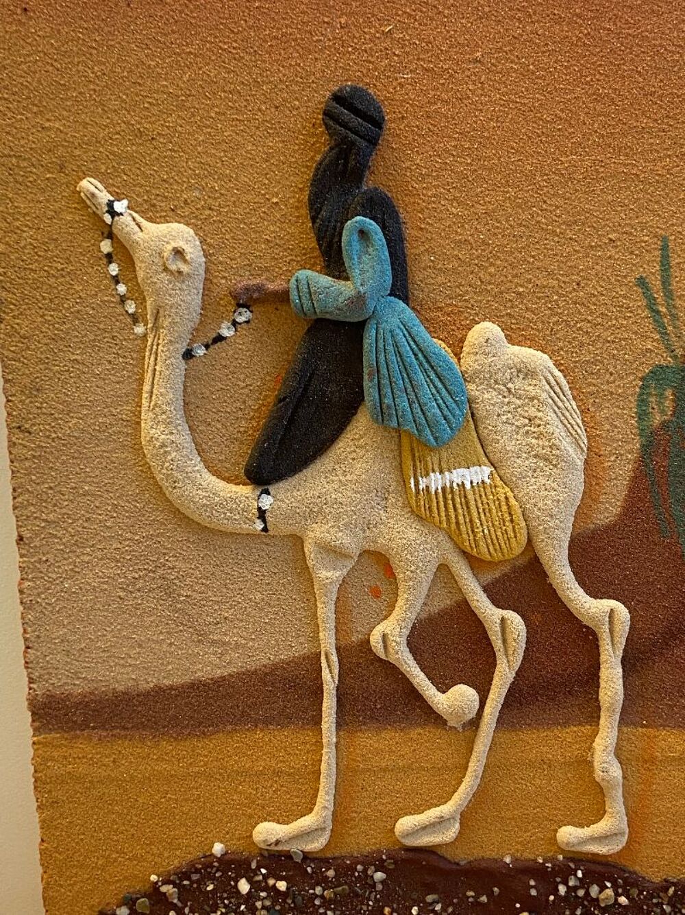 Atypique Cadre Tableau Mural Arabesque Oriental Touaregs Décoration