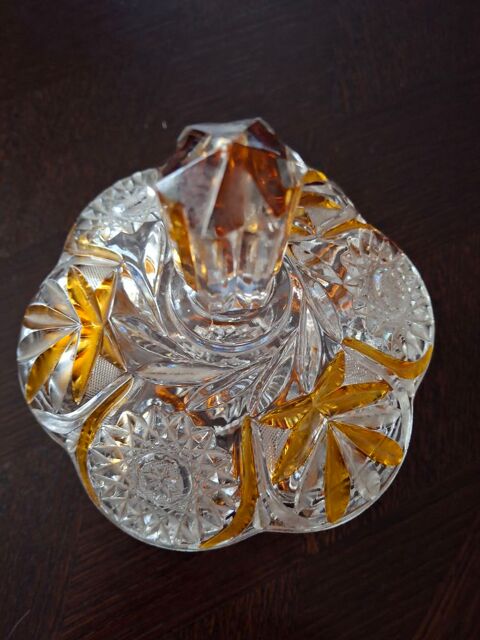 Bonbonnière en cristal de bohème Gaillac (81)