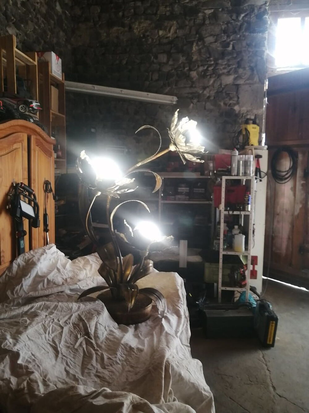 Lampe Jansen 3 t&ecirc;tes fonctionnel 