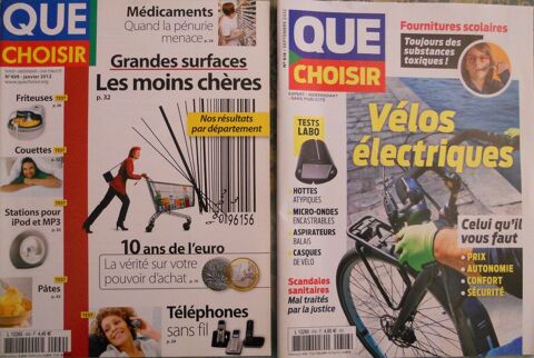 Magazines  Que Choisir  0 Livry-Gargan (93)