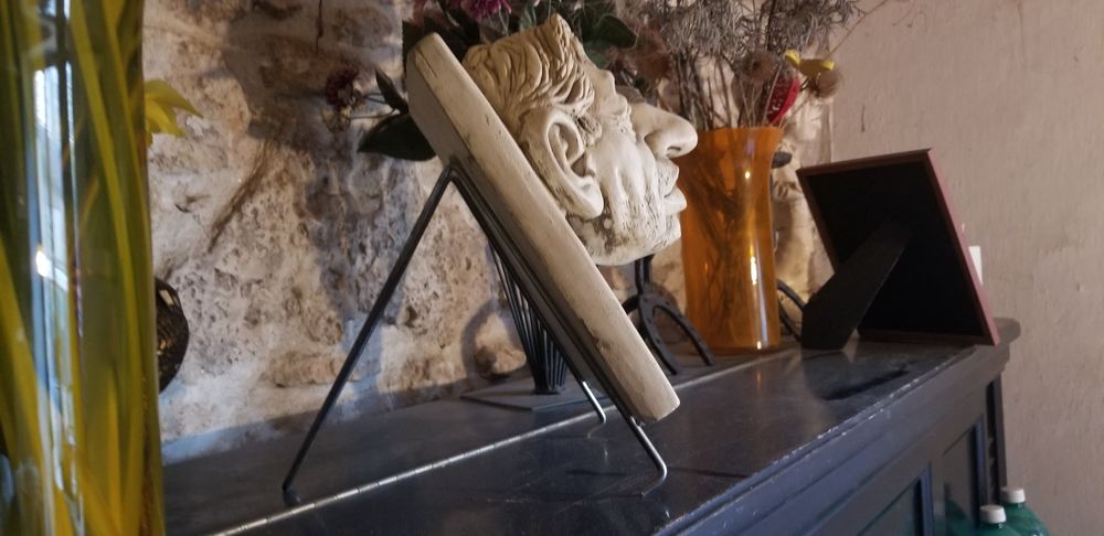 Buste Serge Gainsbourg en pl&acirc;tre 