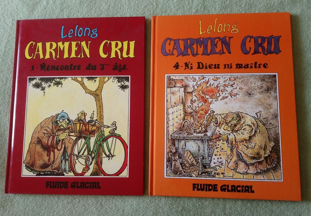 BD Carmen Cru Livres et BD