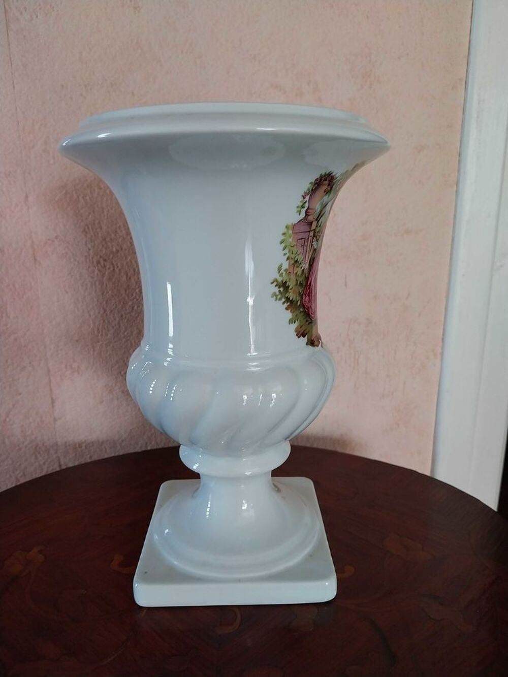 Vase Medicis en porcelaine Décoration