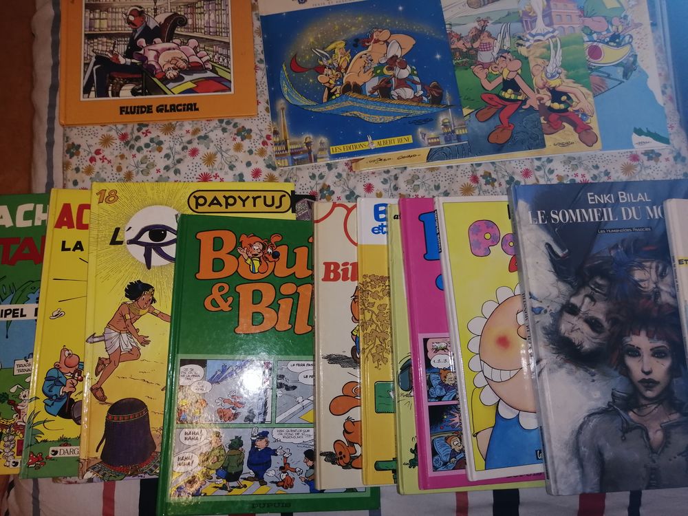 Bandes Dessin&eacute;es CD et vinyles