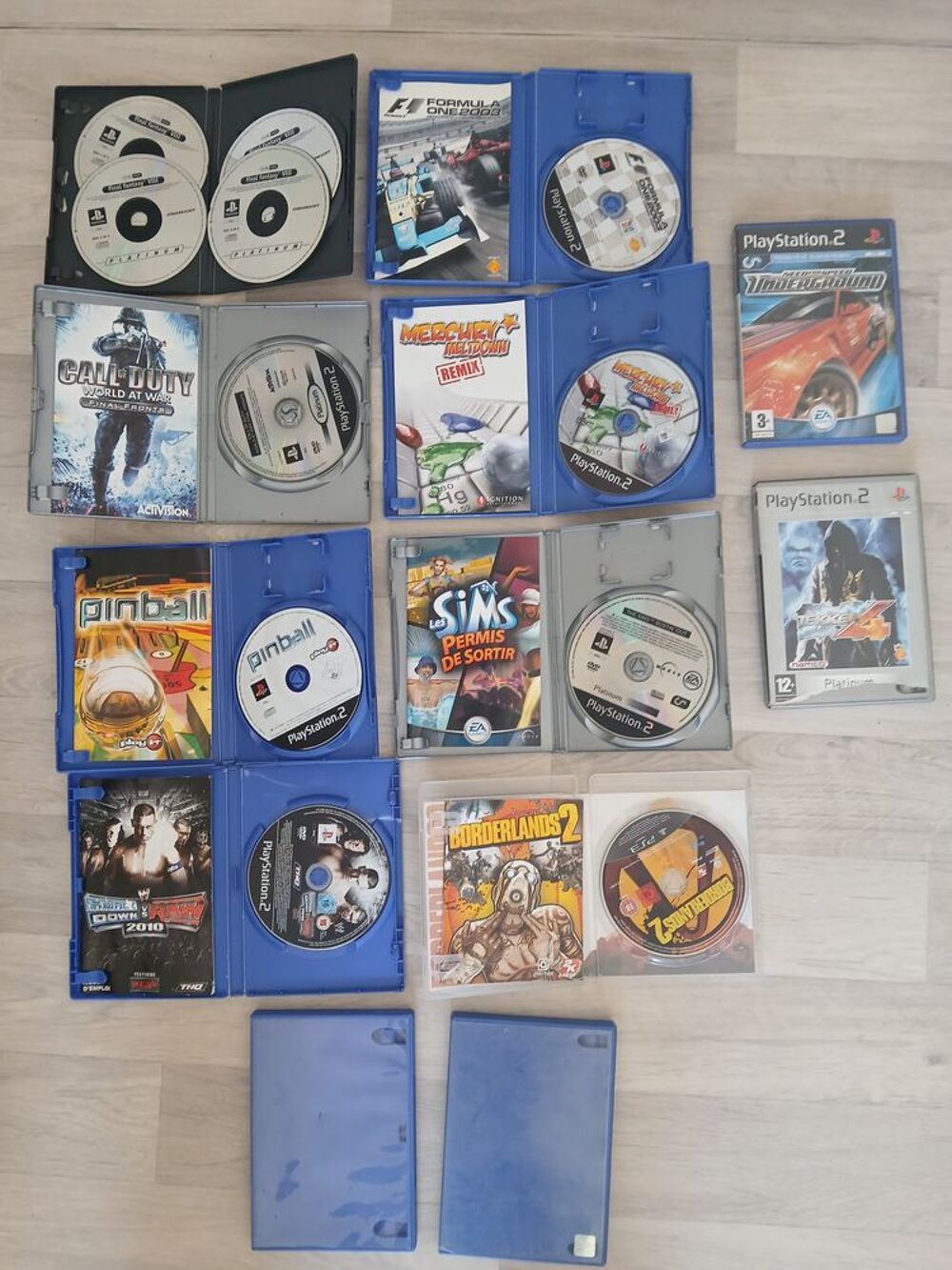 Jeu ps1, ps2 et ps3 Consoles et jeux vidéos