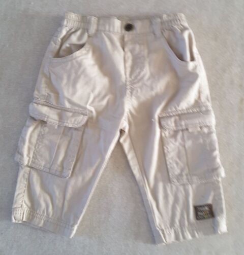 Pantalon beige - P'tit bisou - 6 mois 3 Limoges (87)