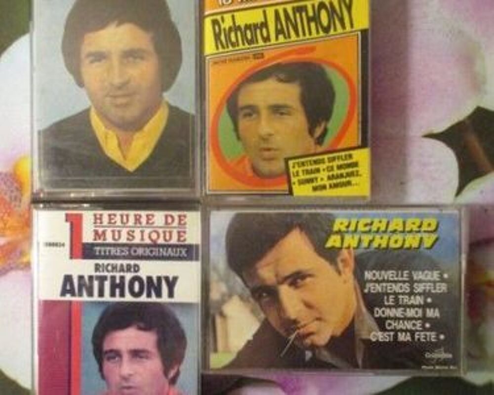 Cassettes audio Richard Anthony CD et vinyles
