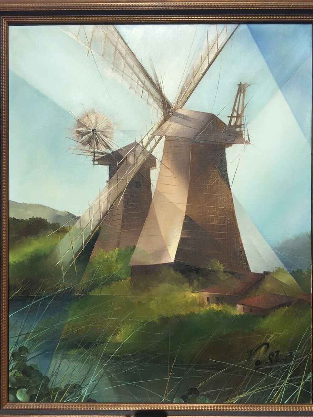 
Tableau du peintre Raymond Poulet Décoration
