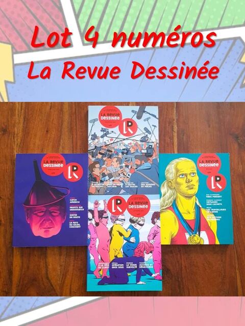 Lot 4 numéros La Revue Dessinée - état neuf
Bondoufle (91)