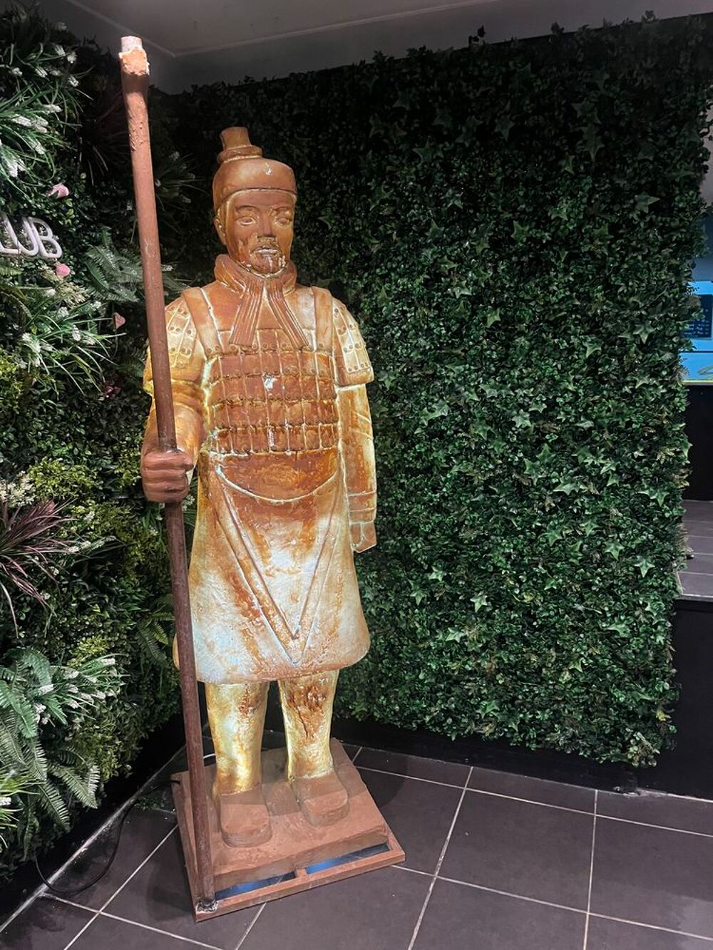 Statue guerrier Décoration