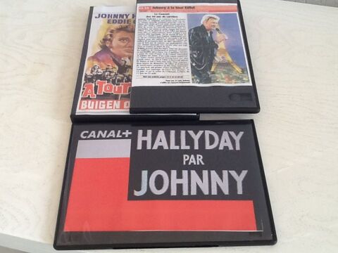 DVD Johnny HALLYDAY enregistrs  la tl 6 Saint-Etienne (42)