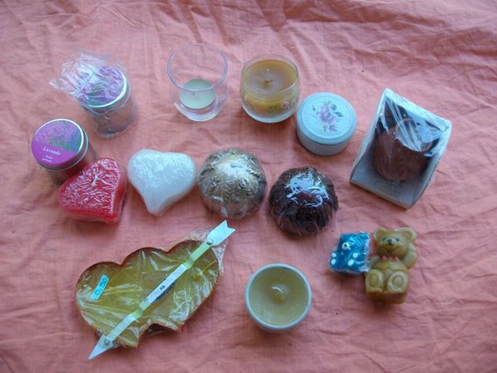 Diverses Bougies de 0,30 € &agrave; 3 € - neuves Décoration