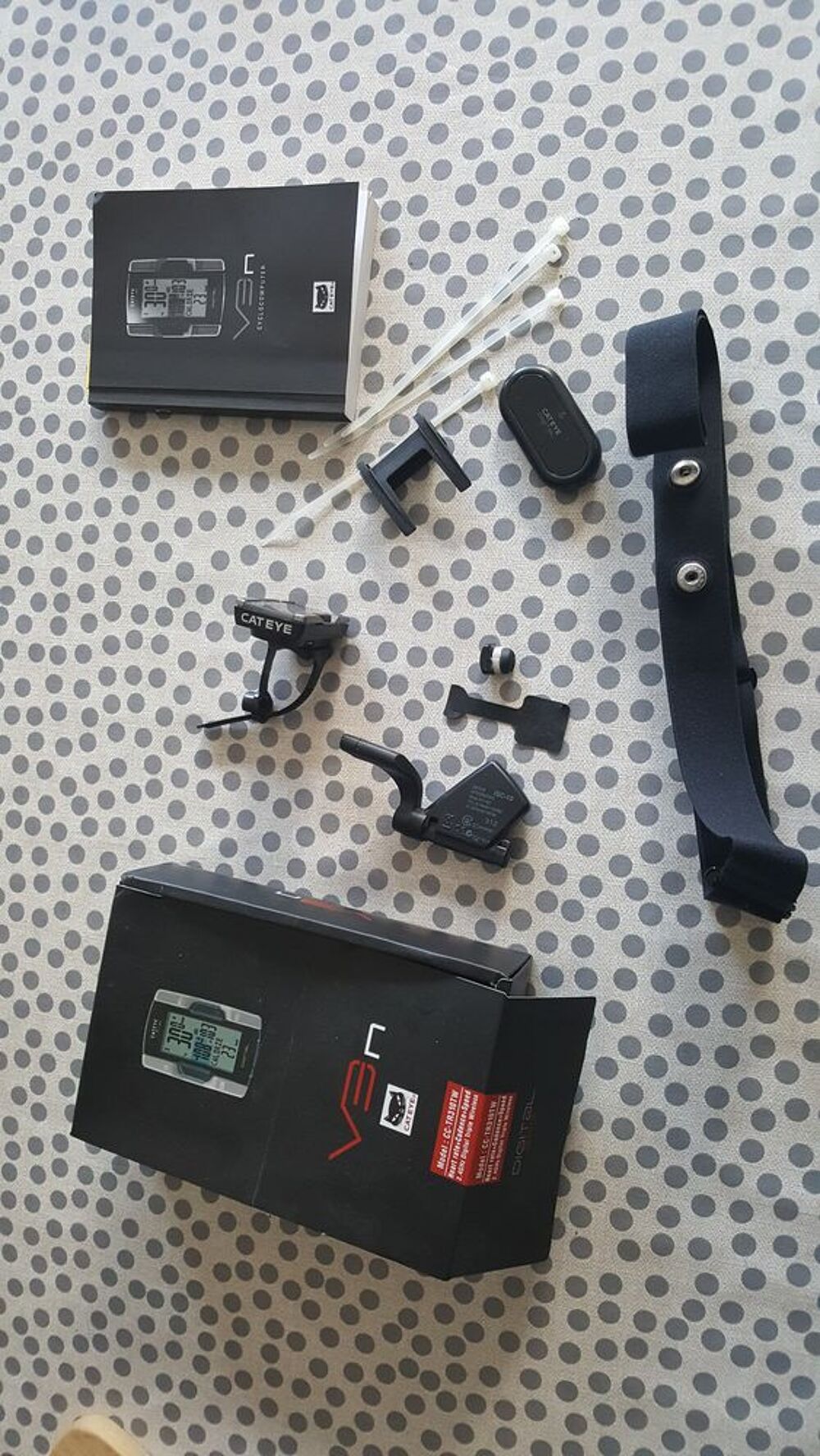 Cardio fr&eacute;quencemetre CATEYE Vélos