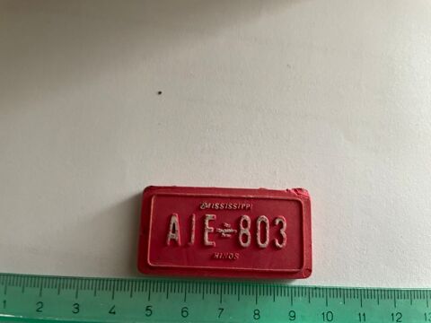 Gomma gomme eraser collection plaque Mississipi 5 Bures-sur-Yvette (91)