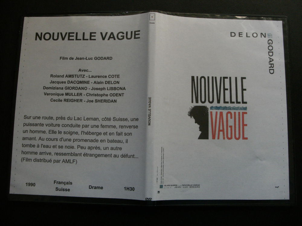 Rare film : " Nouvelle vague " DVD et blu-ray