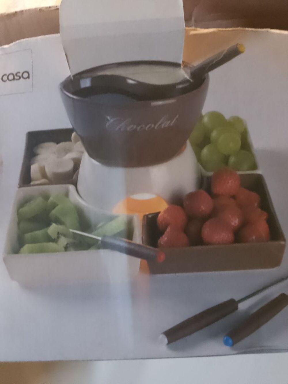 FONDUE DE CHOCOLAT Cuisine