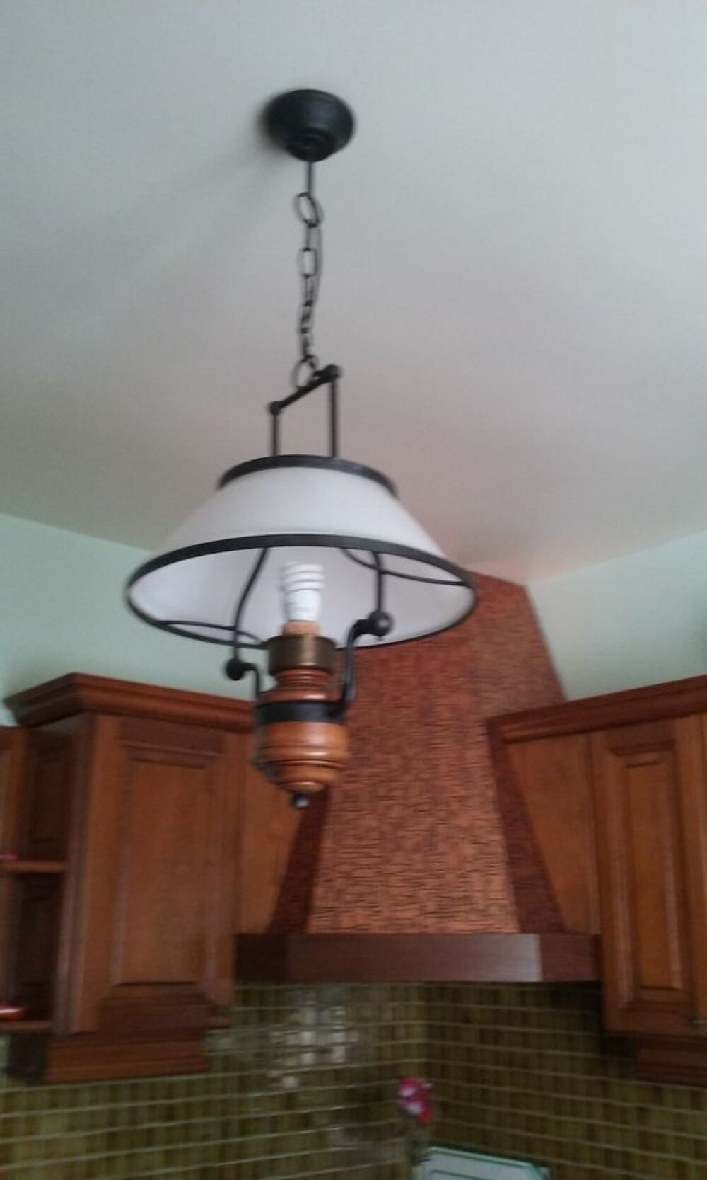 VINTAGE Suspension / lustre r&eacute;tro cuisine Décoration