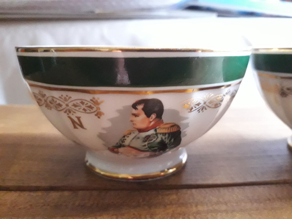 Petits bols en porcelaine : Napol&eacute;on et Jos&eacute;phine 