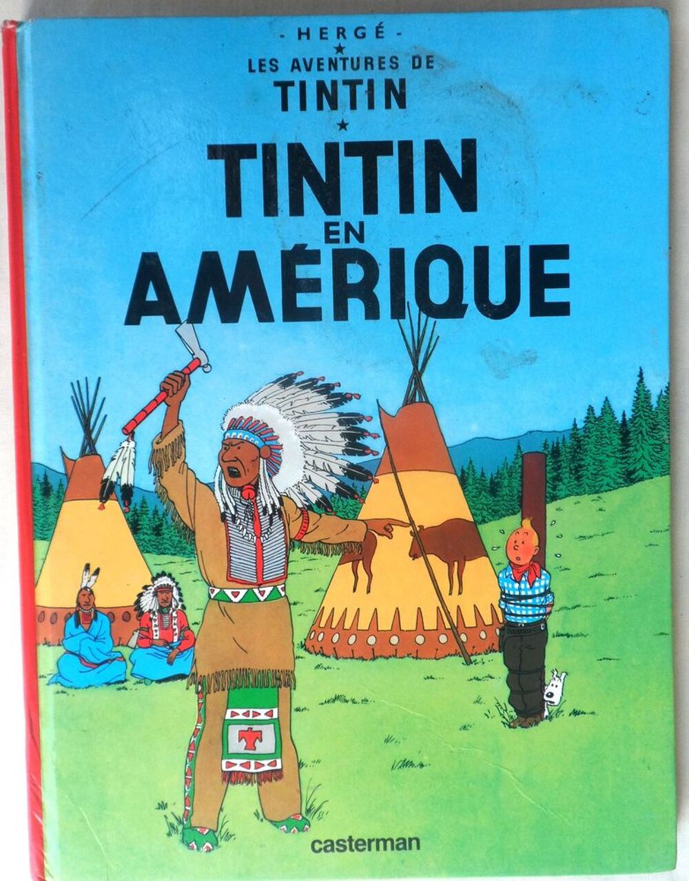 Lot des 22 albums de BD de Tintin en bon &eacute;tat Livres et BD