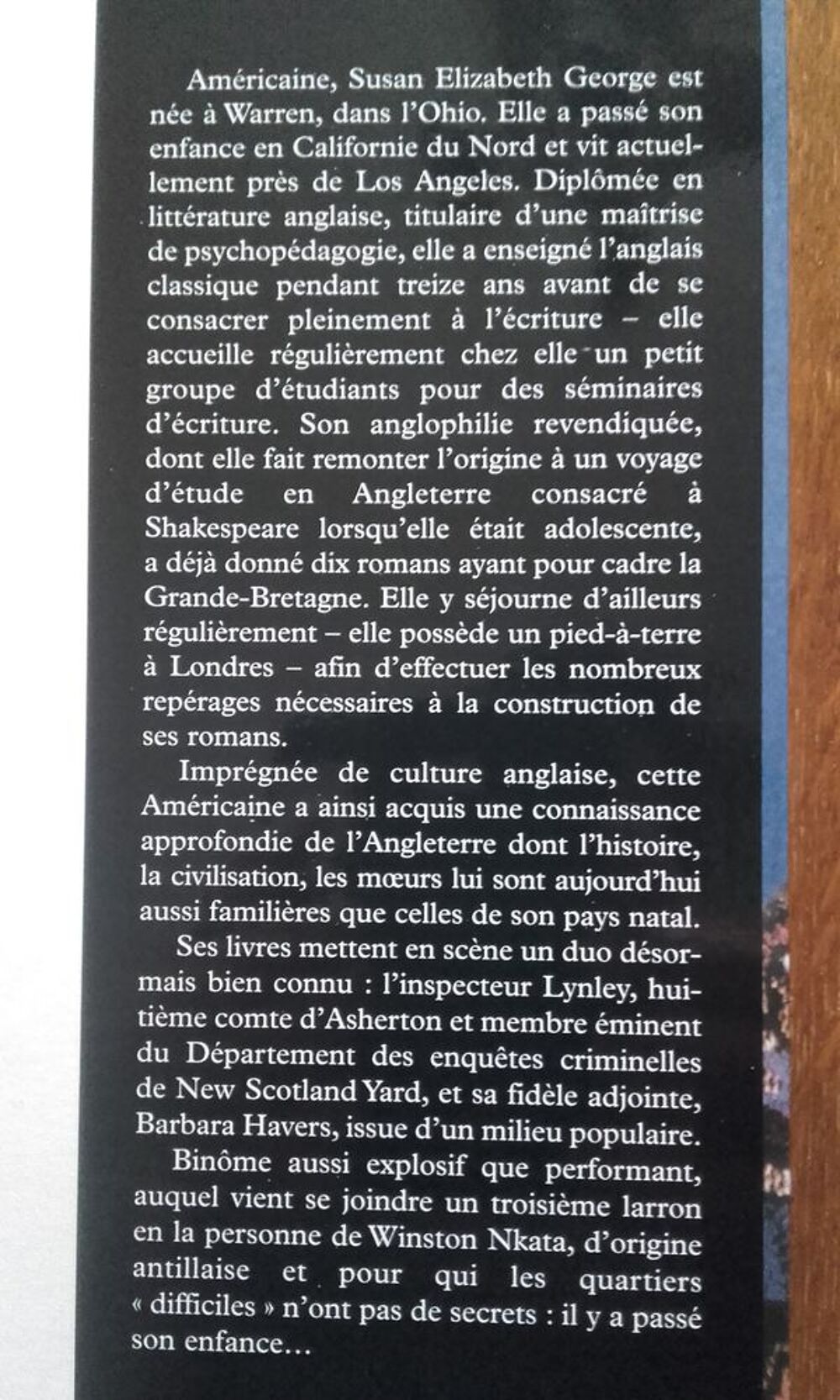 Livre de Elizabeth GEORGE Livres et BD