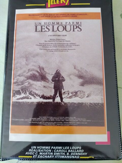TELE K7 UN HOMME PARMI LES LOUPS 2 Gièvres (41)