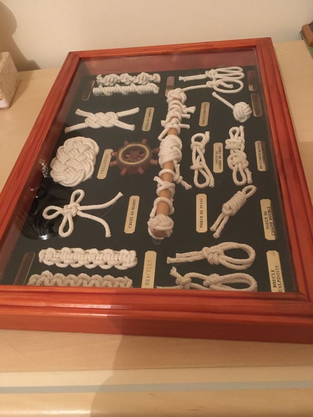 Tableau noeuds marin Décoration