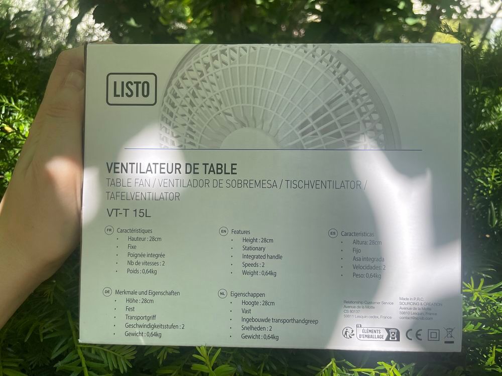 Ventilateur neuf sous garantie Electroménager