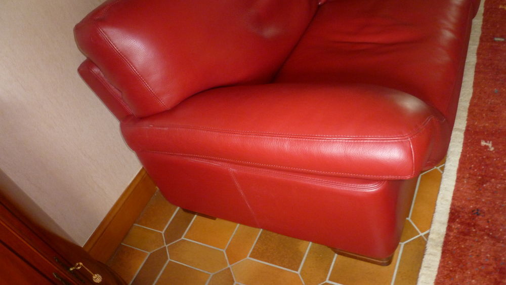 Canap&eacute; cuir 3 places Meubles