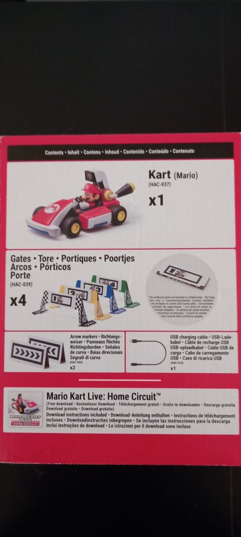 Mario Kart Live Home Circuit Consoles et jeux vidos