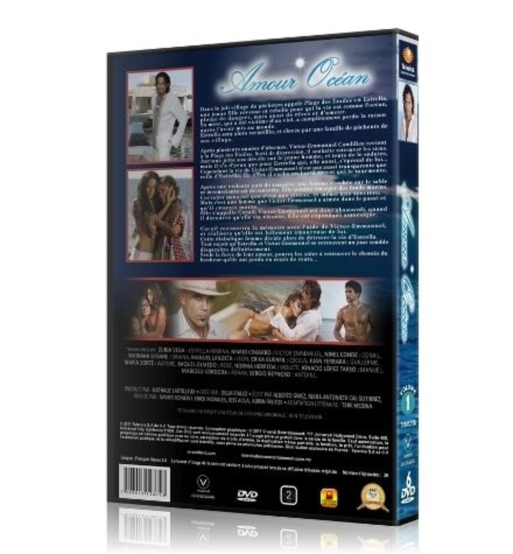 Amour Oc&eacute;an en Coffret DVD [Telenovelas DVD] DVD et blu-ray