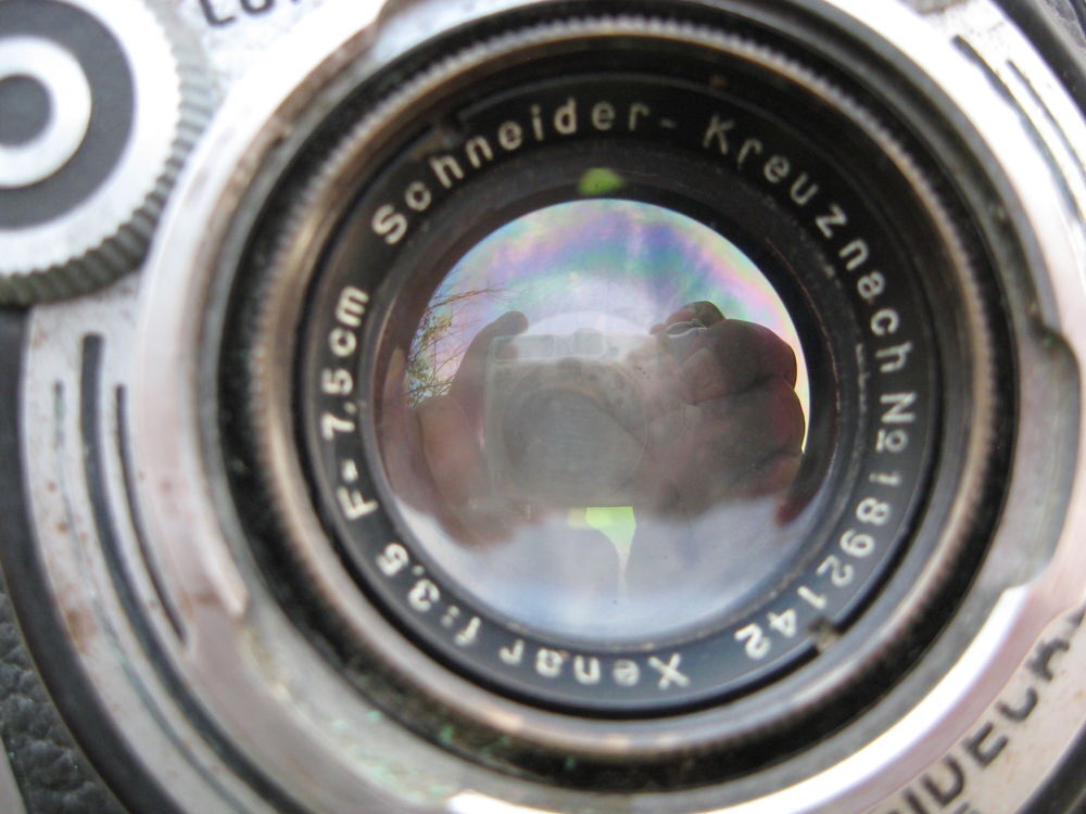 Rolleiflex 6x6 biobjectif Xenar 75mm f3,5 argentique Photos/Video/TV