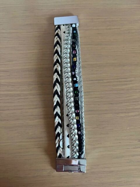 Bracelet Manchette Multicolore Femme. Similicuir 3 Céret (66)