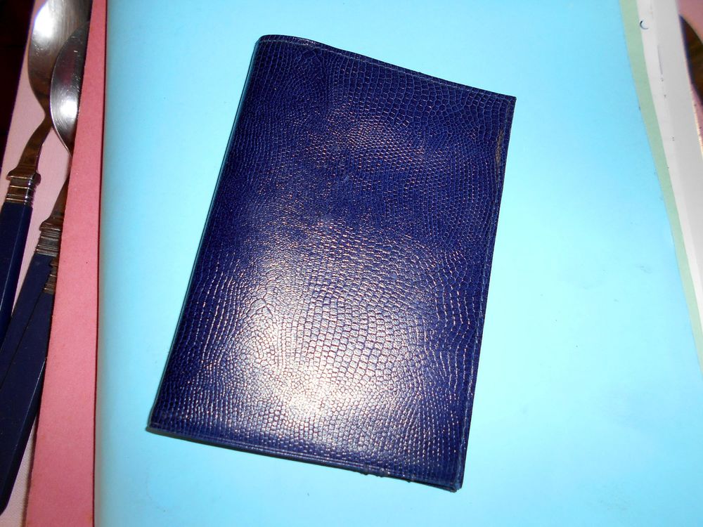 Portefeuille cuir violet Maroquinerie