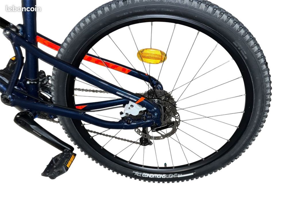 V&Eacute;LO VTT TOUT SUSPENDU ST 540 S BLEU ORANGE 27,5" Vélos