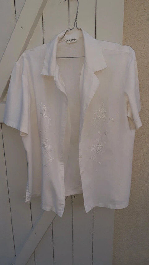 Chemise avec broderie mUne chemisearque chic style taille XL 4 Lamotte-Beuvron (41)