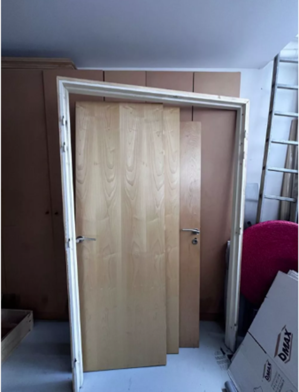 Double porte int&eacute;rieur pleine en bois massif
Bricolage