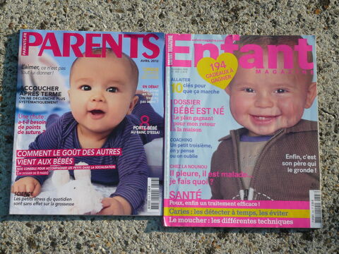 Lot de 1 revue   Parents n518   et 1 revue   Enfant magazin 3 Franqueville-Saint-Pierre (76)