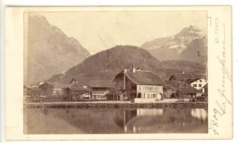 Photo Suisse Switzerland La Jungfrau Braun à Dornach 1865 35 Loches (37)