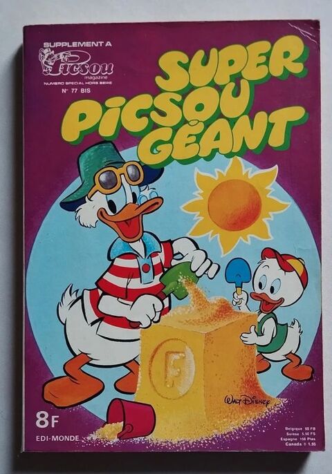 Super Picsou G�ant N�77 Bis Saint-Jouvent (87)