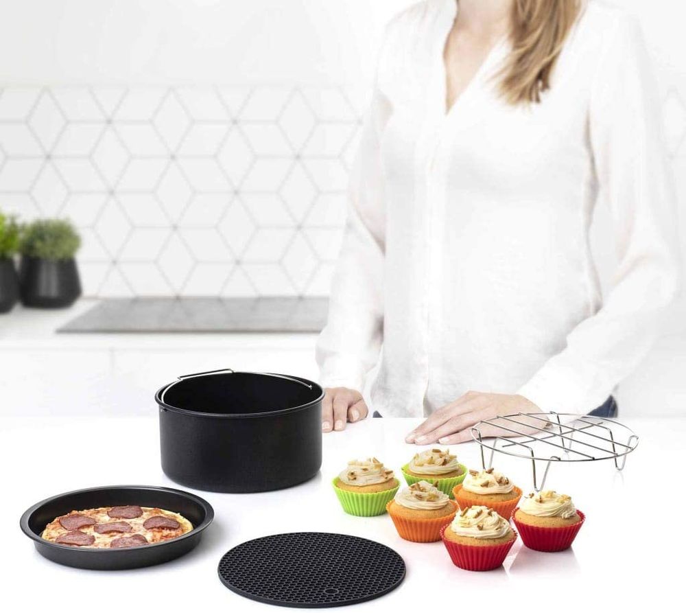 Lot d'accessoires pour friteuse Airfryer 4.5 L et 5.2 L Electroménager