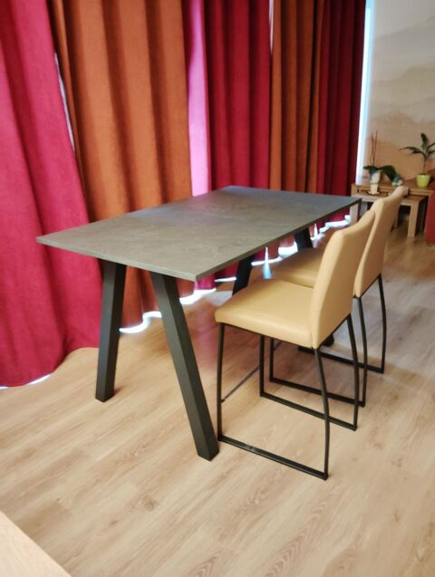 Table haute rectangulaire et 2 chaises hautes 450 Lille (59)