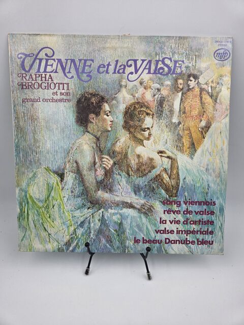 Vinyle 33 tours Rapha Brogiotti : Vienne et la Valse  2 Vulbens (74)