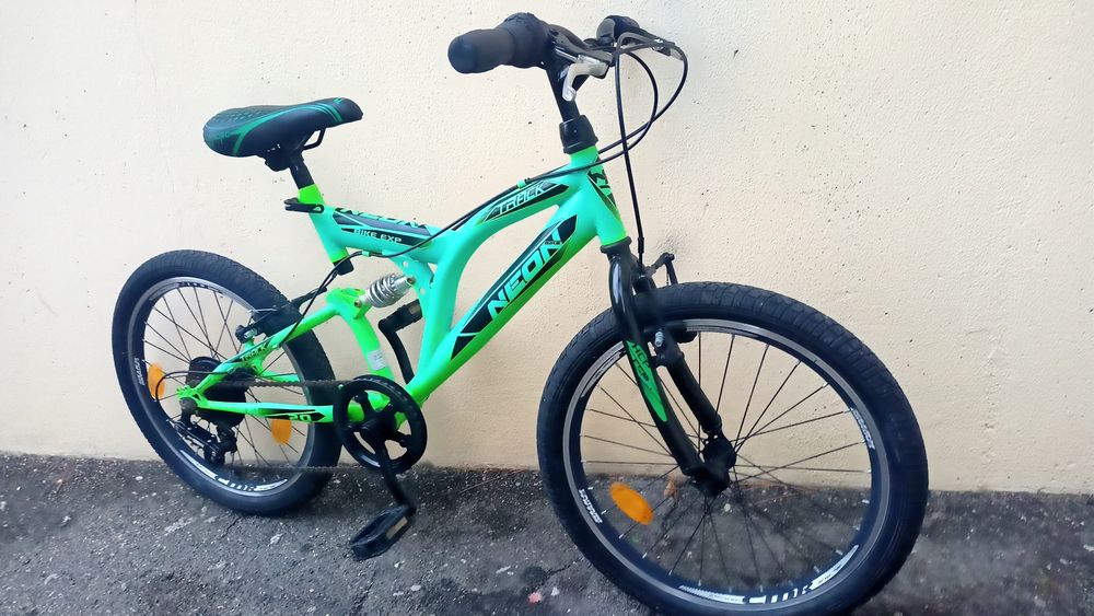 vtt 20 pouces suspendu ''neon vert'' 
Vélos